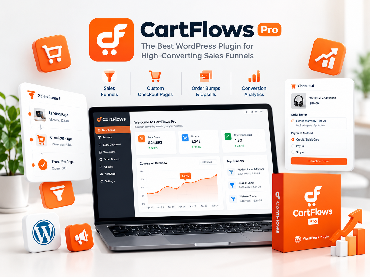 CartFlows Pro - Best Sales Funnel Builder (GPL)