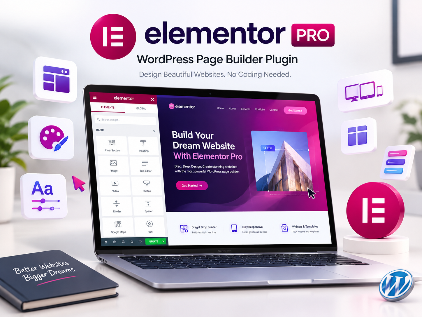 Elementor Pro - Best WordPress Page Builder (GPL)